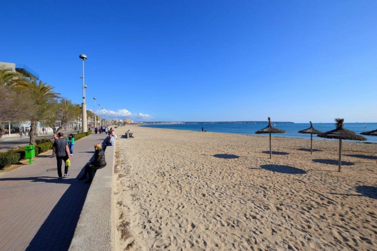 Primera Linea Del Mar Playa De Palma Lägenhet Can Pastilla  Exteriör bild