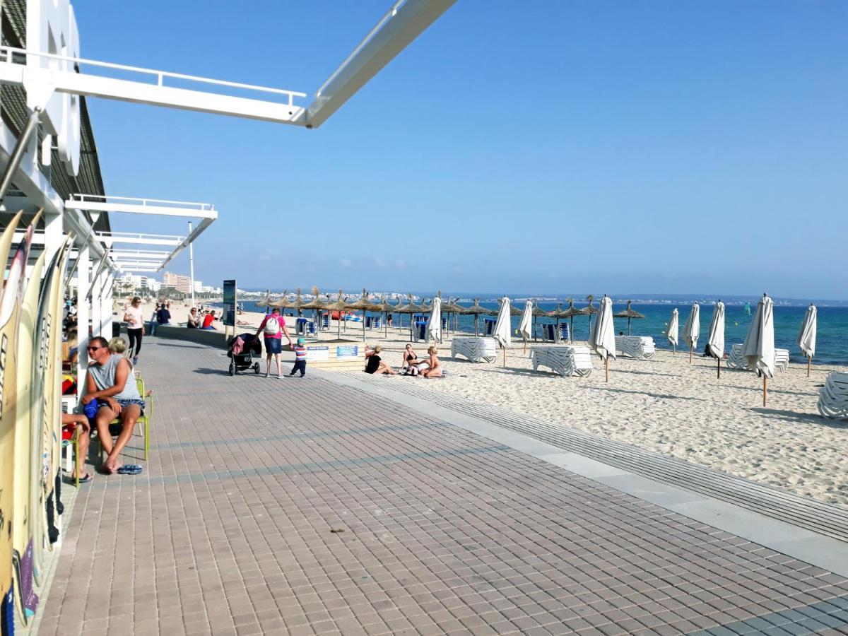 Primera Linea Del Mar Playa De Palma Lägenhet Can Pastilla  Exteriör bild